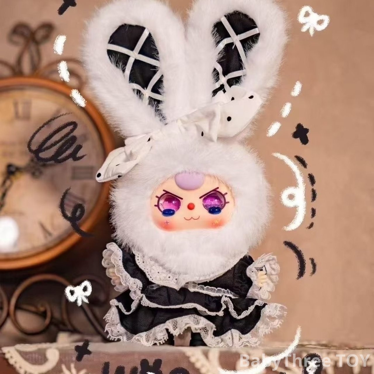 What material is the blind box for a three-year-old child made of