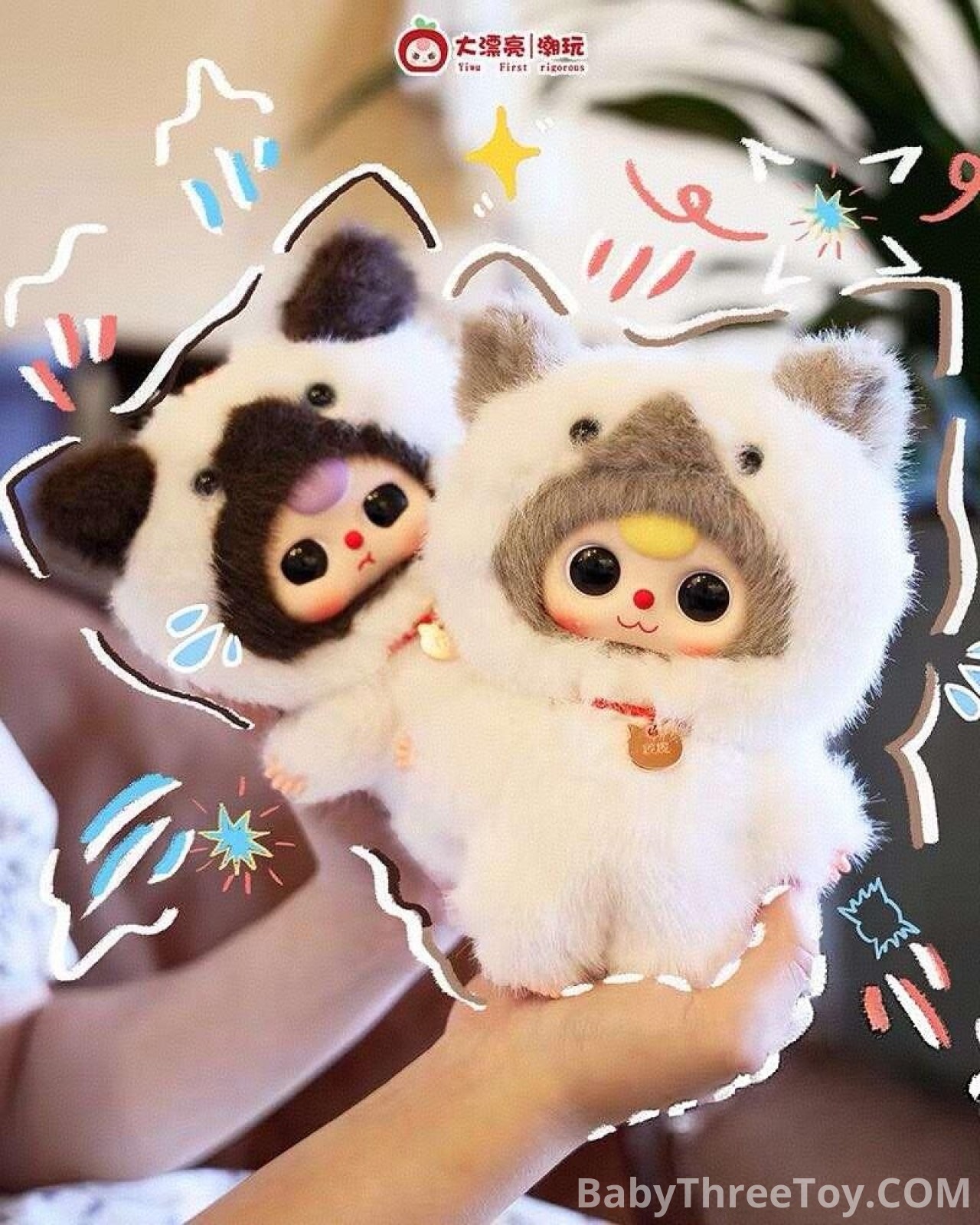 Baby Three Whose Cat Am I? Plush Blind Box(Babythree Official)