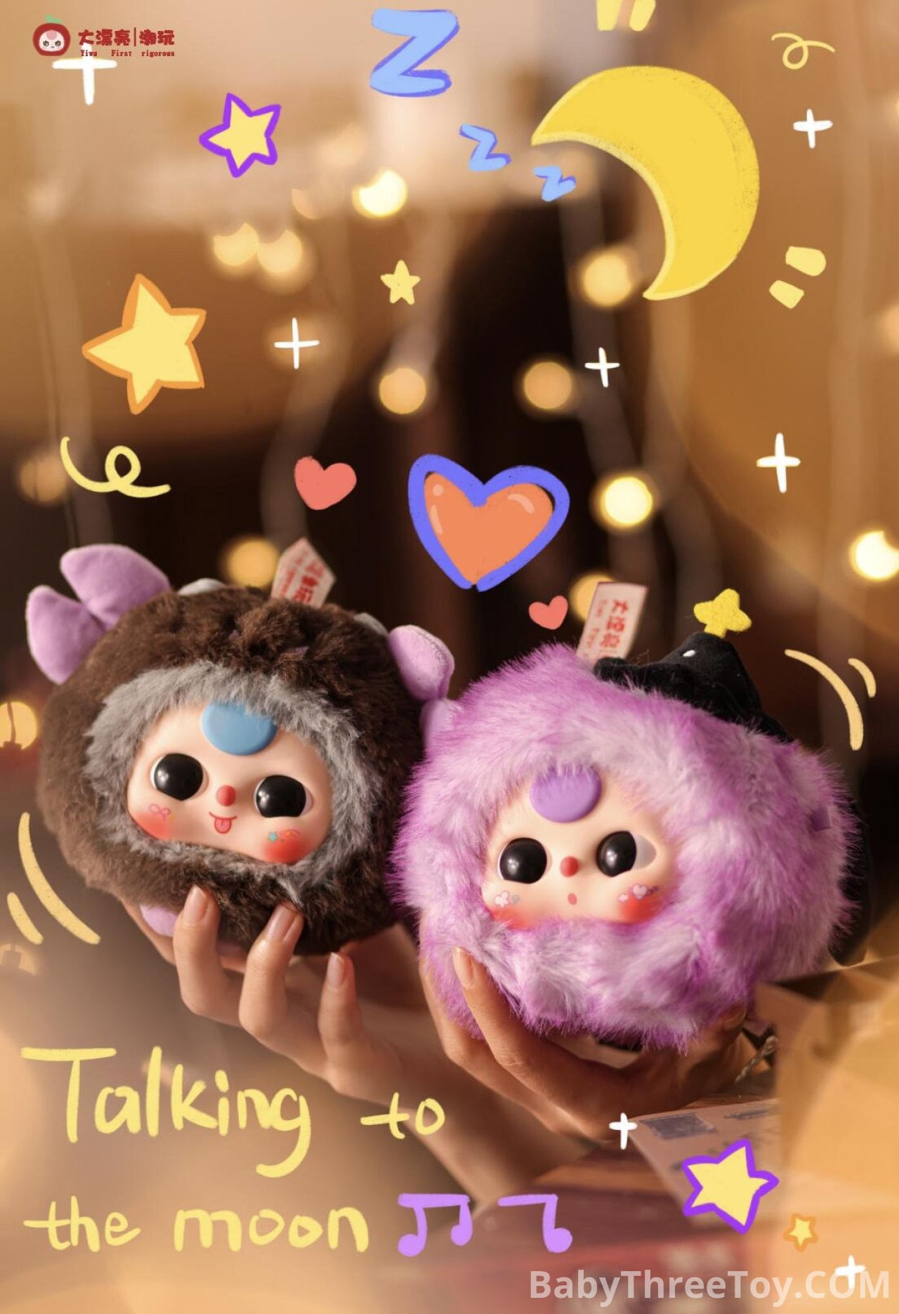 BabyThree12 zodiac signs plush blind box