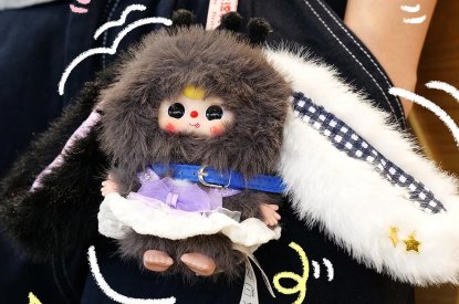 Baby Three Rabbit Macaron Cute Mini Bunny Plush Blind Box