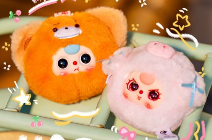 Baby Three - Tiny Animal Plush Blind Box