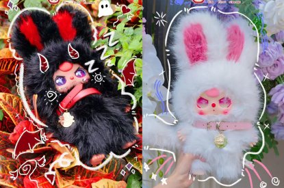 BabyThree  400% Twin Plush Plush（Two treasures） Lucky Bag