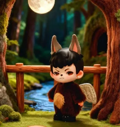 Tnt Rayan's world cannot be without puppy plush blind box doll series collection