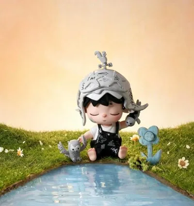 MIMI Frequency of Memories Series Blind Box Collectible Figurine, for Entertainment Enthusiasts