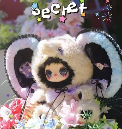 Baby three  Liila's Masquerade party with my girl 600% v3 Plush Toy Doll Blind Box  Collection