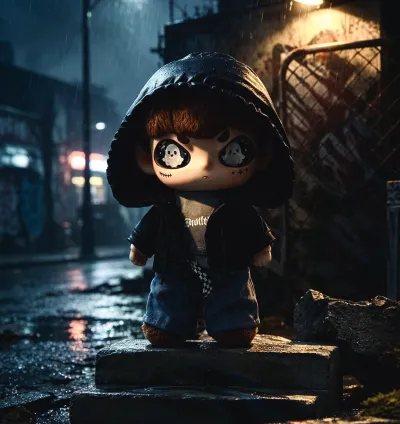 Nico- Sunset Block Plush Toy Doll