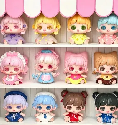Miana Xiaomi's versatile styling house minl series blind box doll figurines