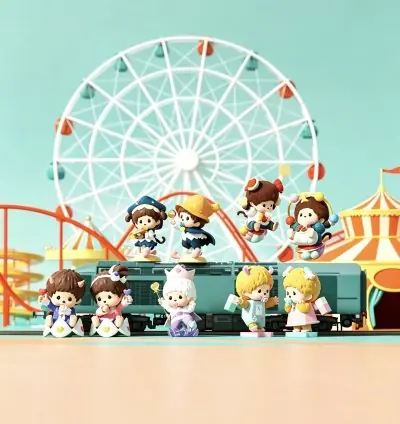 Monchhichi Seek Time Series Cute Figure Blind Box Toy Doll