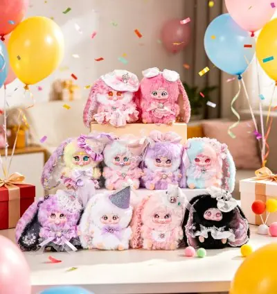 Jiimo-Dreamy Star Isle Plush Toy Doll.Bunny Toy Dolls
