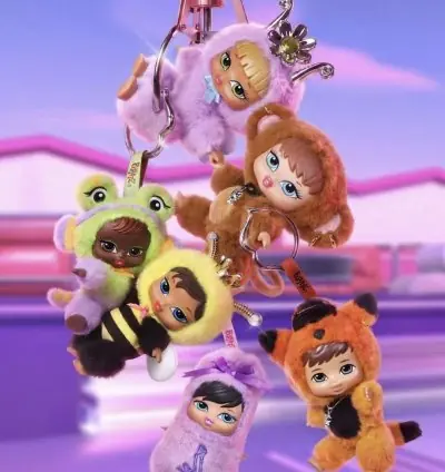 Bratz Bratziez Iconz Bestiez  Blind Box Plush Toy Doll，Bunny Toy Dolls