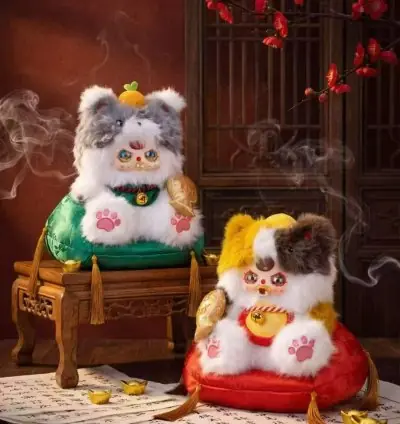 Baby Three - Lucky Cat Guardian Limited plush doll