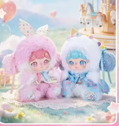 "Dalin Paradise Celebration Day 600% Limited Edition Hanging Card Plush Blind Box Doll"
