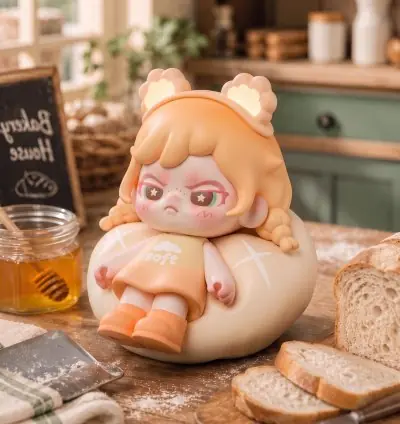 TNTSpace Baby Dora Tiny Bread Bite Mini Series Figurines Blind Box Collection